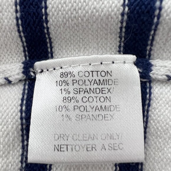 Trina Turk Blue And White Striped Knit Mini Dress - Picture 4 of 4